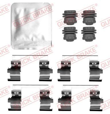 Комплектующие, колодки дискового тормоза