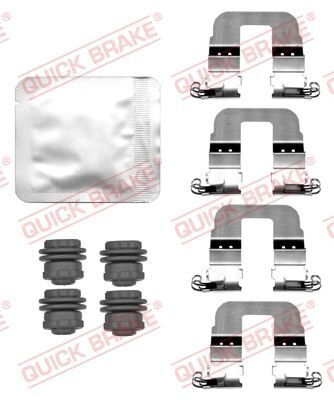 Комплектующие, колодки дискового тормоза