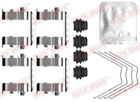 Комплект приладдя, накладка дискового гальма