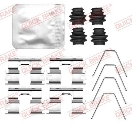Комплект монтажний дискових гальмівних колодок 