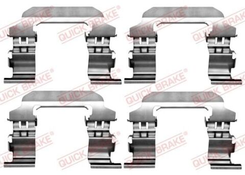 Комплектующие, колодки дискового тормоза