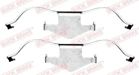 Комплект приладдя, накладка дискового гальма