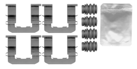 Комплект монтажный дисковых тормозных колодок