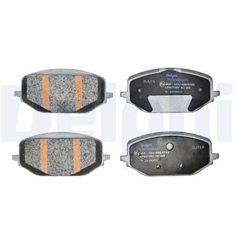 Гальмівні колодки дискові, комплект