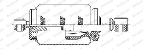 Амортизатор, опора кабіни водія