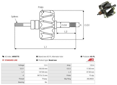 Ротор генератора