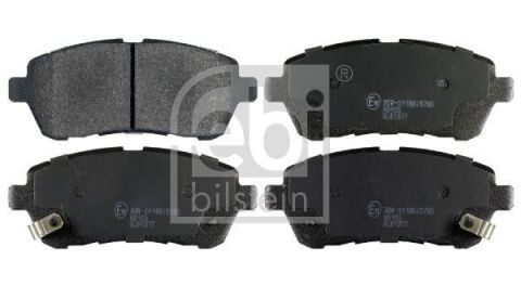 Комплект гальмівних накладок, дискове гальмо Комплект гальмівних накладок, дискове гальмо