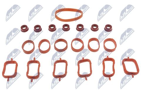 Комплект прокладок, впускной коллектор 2.0 d + 3.0 d BMW 1 (E87), 3 (E46, E90, E91), 5 (E39, E60, E61), 6 (E63, E64), 7 (E38, E65, E66, E67), X3 (E83), X5 (E70), X6 (E71, E72)