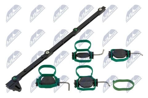 Комплект вихрових заслінок, впускна труба 