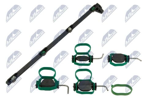 Комплект вихрових заслінок, впускна труба 