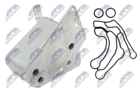 Оливний радіатор (без корпуса) Astra H, Signum, Vectra C, Zafira, Cadillac, Fiat Croma 1.9d 05- Оливний радіатор (без корпуса) Astra H, Signum, Vectra C, Zafira, Cadillac, Fiat Croma 1.9d 05-