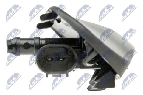 Форсунка подачі води для миття, система склоочисників 