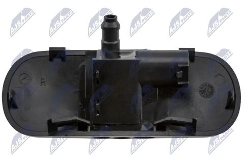 Форсунка подачі води для миття, система склоочисників 