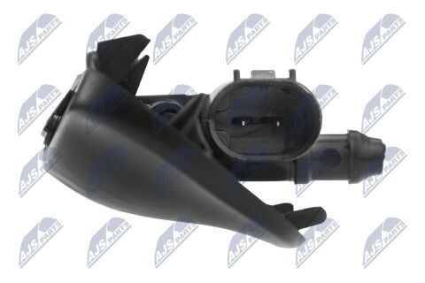 Форсунка подачі води для миття, система склоочисників 