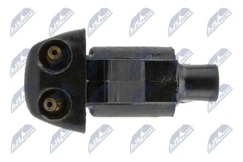 Форсунка подачі води для миття, система склоочисників 