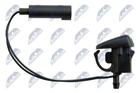 Форсунка подачі води для миття, система склоочисників 