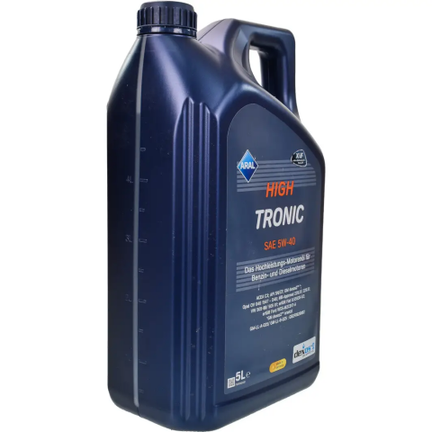Моторное масло Aral High Tronic SAE 5W-40, 5 литров