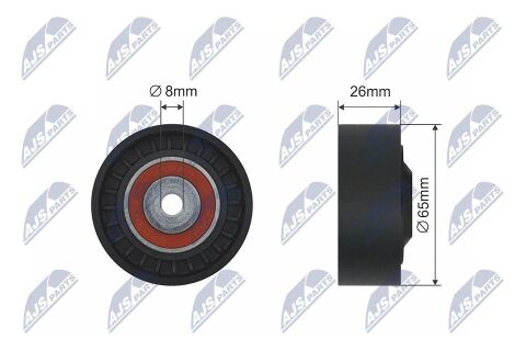 Ролик натяжний 