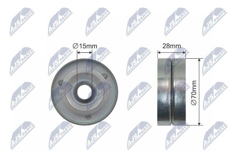 Комплект поліклинових ременів 