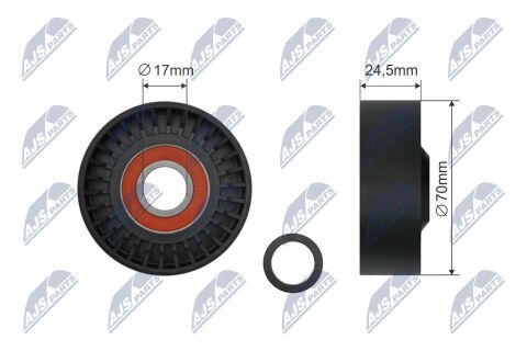 Ролик ременя ГРМ 