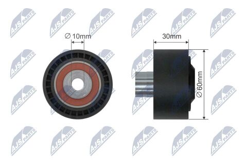 Натяжной ролик, клиновой ремень Натяжной ролик, клиновой ремень
