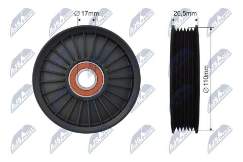 Ролик натяжний 