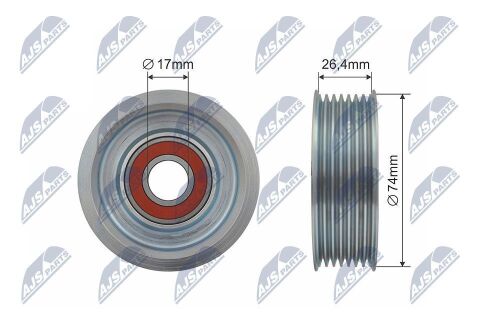 Ролик ремня ГРМ Ролик ремня ГРМ