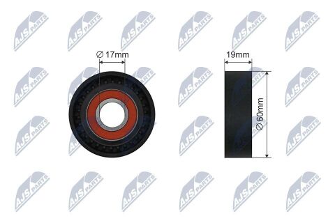 Натяжной ролик, поликлиновой ремень 