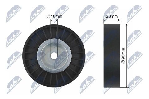 Натяжной ролик, поликлиновой ремень 