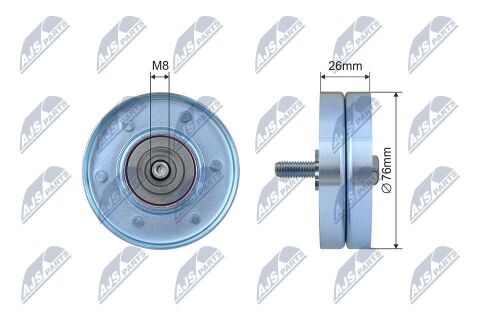 Ролик натяжний 