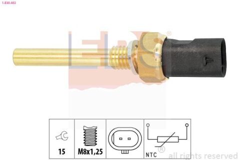 Датчик температури оливи Opel Astra K 1.5 2015–
