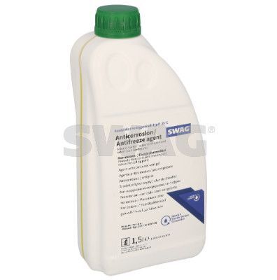 Антифриз SWAG зелений G11 (-30°C), 1,5 літра Антифриз SWAG зелений G11 (-30°C), 1,5 літра