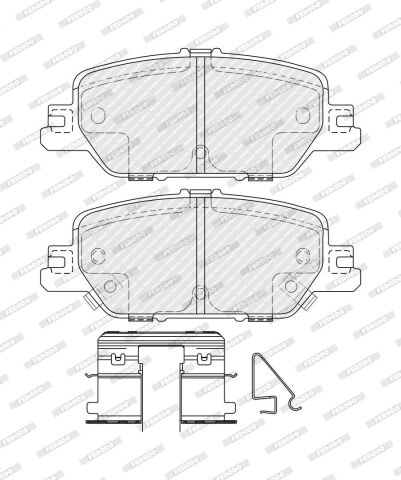 Комплект гальмівних колодок