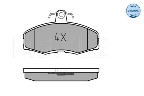 Комплект гальмівних колодок Комплект гальмівних колодок