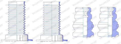 Пилозахисний комплект передній TOYOTA RAV 4 III (_A3_) 2.0 4WD 06-13
