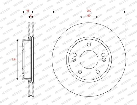 Диск гальмівний Диск гальмівний