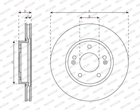 Диск гальмівний Диск гальмівний