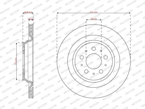 Диск гальмівний Диск гальмівний