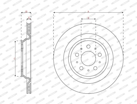 Диск гальмівний Диск гальмівний
