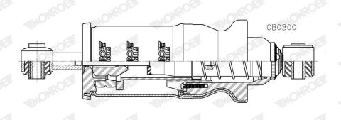 Амортизатор кабины Амортизатор кабины