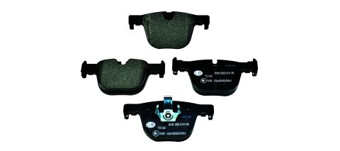 Колодки тормозные дисковые комплект задние