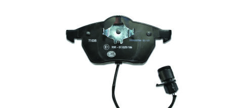 Колодки гальмівні дискові комплект; передн.