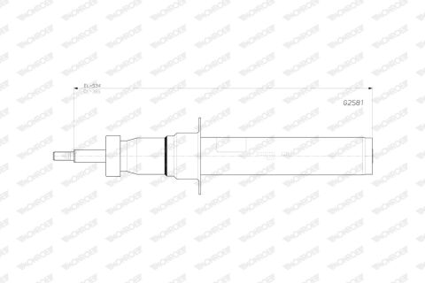 Амортизатор газомасляный