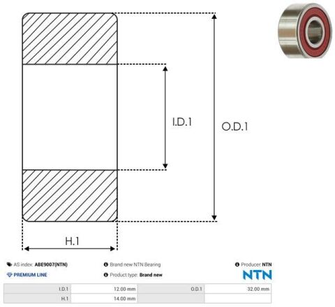 Підшипник кульковий d>30