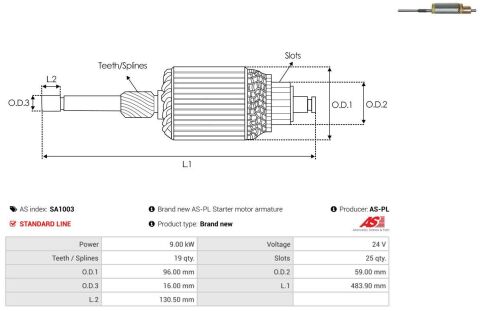 Якорь стартера