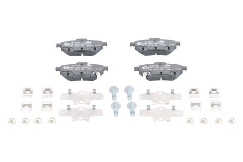 Колодки тормозные (задние) Toyota Corolla 1.6 VVTi 19-