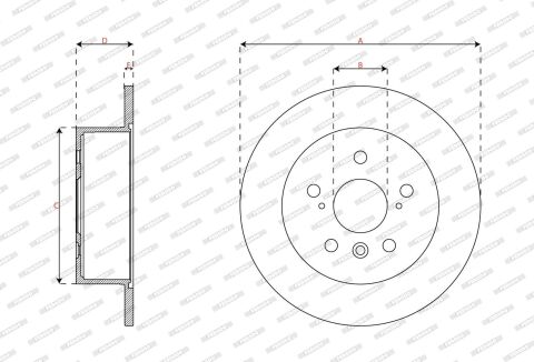 Диск гальмівний