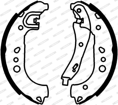 Комплект тормозных колодок