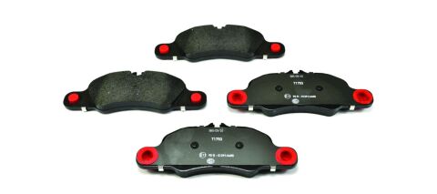 Колодки тормозные дисковые комплект; передн.