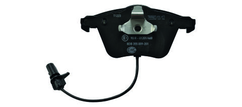 Колодки тормозные дисковые комплект передние